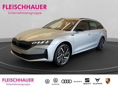 Weiss Gebraucht 2024 Skoda Octavia SportLine Kombi | 38.990 € (Teuer)