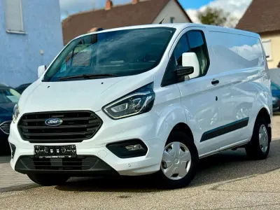 Gebraucht Ford Transit Custom Trend 131 PS (96 kW) 2020 Weiß Van / Kleinbus