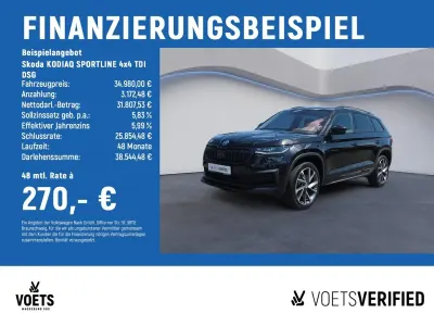 Gebraucht Skoda Kodiaq SportLine 200 PS (147 kW) 2024 Schwarz SUV