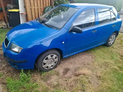 Gebraucht Skoda Fabia 54 PS (39 kW) 2005 Blau Kleinwagen