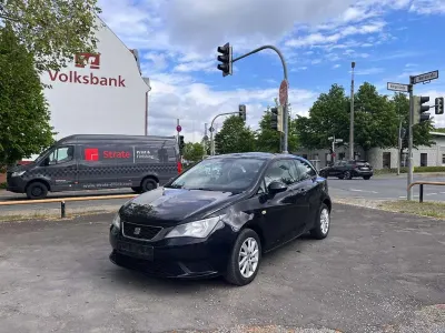 Gebraucht Seat Ibiza Style 69 PS (50 kW) 2012 "universo" schwarz Kleinwagen
