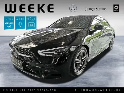 Gebraucht Mercedes CLA200 AMG Line Premium 163 PS (119 kW) 2024 Schwarz Coupé