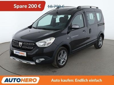 Usata Dacia Dokker Stepway 131 CV (96 kW) 2021 Nero Monovolume