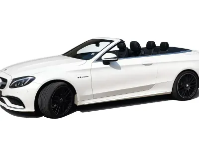 Gebraucht Mercedes C63 AMG AMG 476 PS (350 kW) 2016 Weiß Cabrio