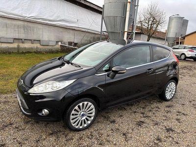 Gebraucht Ford Fiesta Titanium 97 PS (71 kW) 2009 Schwarz Kleinwagen