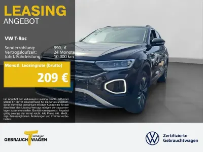Begagnad VW T-Roc Goal 150 HK (110 kW) 2025 Svart SUV