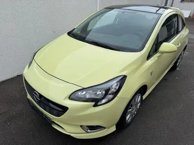 Gebraucht Opel Corsa Color Edition 101 PS (74 kW) 2015 Gelb Kleinwagen