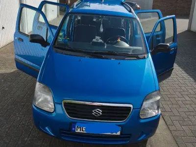 Usata Suzuki Wagon R+ GL 76 CV (55 kW) 2002 Blu Monovolume
