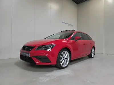 Używany Seat Leon ST FR-Line 150 KM (110 kW) 2019 Czerwony Kombi