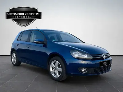 Gebraucht VW Golf VI 105 PS (77 kW) 2010 Blau Limousine