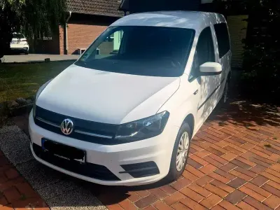 Gebraucht VW Caddy Trendline 102 PS (75 kW) 2019 Weiß Van / Kleinbus