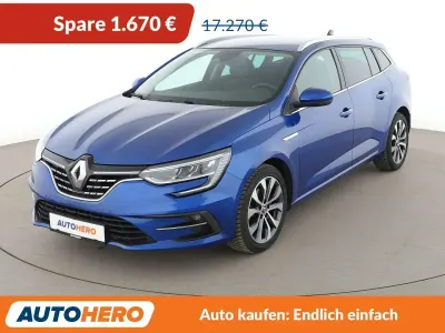 Brugt Renault Mégane GrandTour Intens 116 HK (85 kW) 2022 Blå Stationcar