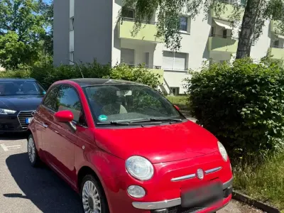 Gebraucht Fiat 500 Lounge 69 PS (50 kW) 2010 Rot Kleinwagen