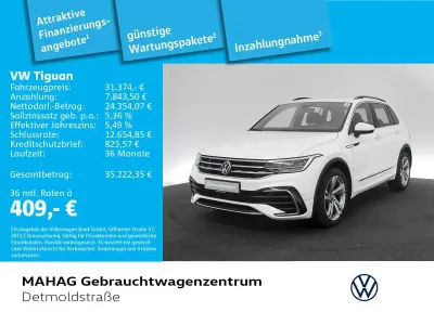 Gebraucht VW Tiguan R-line 150 PS (110 kW) 2024 Pure white SUV