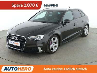Gebraucht Audi A3 Sport 150 PS (110 kW) 2017 Braun Limousine