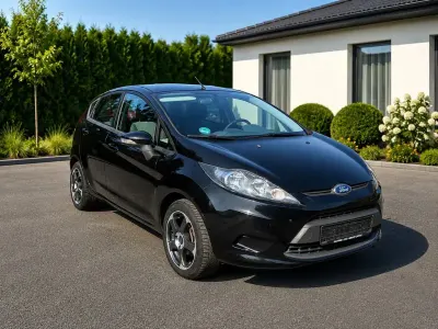 Gebraucht Ford Fiesta Trend 82 PS (60 kW) 2010 Schwarz Limousine