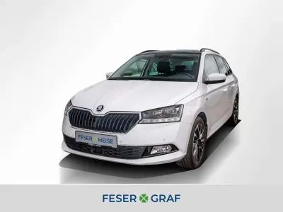 Gebraucht Skoda Fabia Drive 95 PS (69 kW) 2020 Weiß Kleinwagen