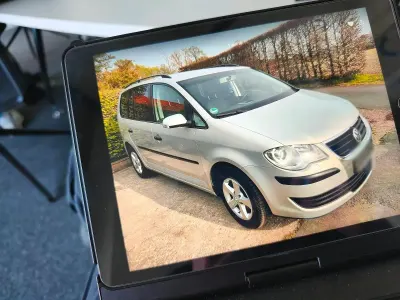 Gebraucht VW Touran 105 PS (77 kW) 2009 Silber Van / Kleinbus