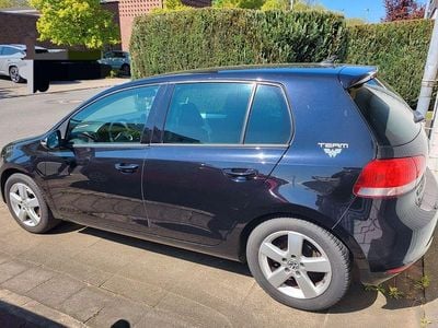 Usata VW Golf VI Team 105 CV (77 kW) 2010 Nero Utilitaria