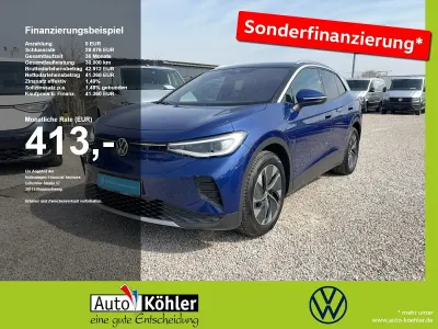 Gebraucht VW ID.4 Pro 210 kW (286 PS) 2025 Blue dusk metallic schwarz SUV