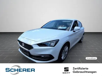 Gebraucht Seat Leon Style 110 PS (80 kW) 2024 Nevada weiß metallic (metallic) Limousine