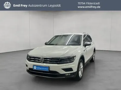 Gebraucht VW Tiguan Allspace 200 PS (147 kW) 2021 Weiß SUV
