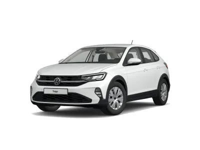 Gebraucht VW Taigo Basis 95 PS (69 kW) 2022 Pure white (weiß), uni SUV