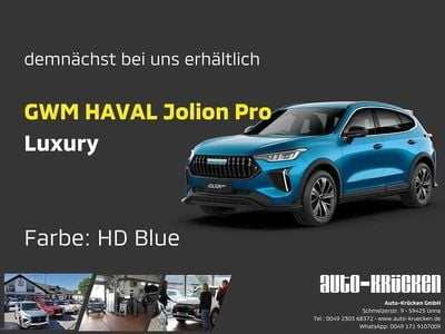 Neu Haval Jolion Lux 177 PS (130 kW) 2026 Hd blue SUV