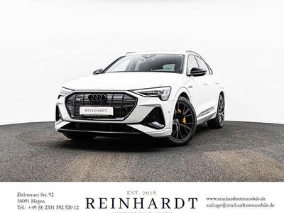 Gebraucht Audi e-tron Sportback Black Edition 230 kW (313 PS) 2022 Gletscherweiß metallic SUV