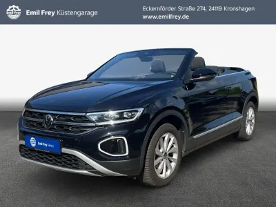 Gebraucht VW T-Roc Cabriolet Style 110 PS (80 kW) 2023 Schwarz Cabrio