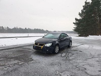 Schwarz Gebraucht 2007 VW Eos Cabrio | 5.999 € (Fairer Preis)