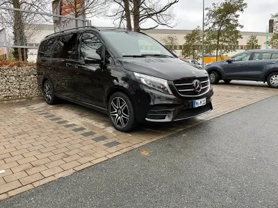 Gebraucht Mercedes V250 AMG 190 PS (139 kW) 2018 Schwarz Van / Kleinbus