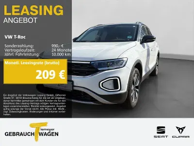 Begagnad VW T-Roc Goal 150 HK (110 kW) 2025 Vit SUV