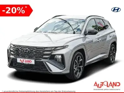 Neu Hyundai Tucson N Line 150 PS (110 kW) 2025 Silber SUV