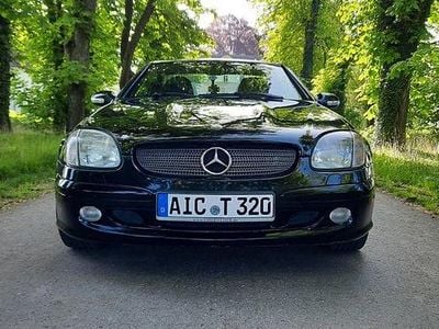 Gebraucht Mercedes SLK320 218 PS (160 kW) 2001 Schwarz Cabrio