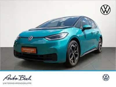 Gebraucht VW ID.3 Pro 150 kW (204 PS) 2023 Makenatürkis metallic/schwarz Kleinwagen