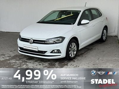 Gebraucht VW Polo Highline 95 PS (69 kW) 2019 Pure white Kleinwagen