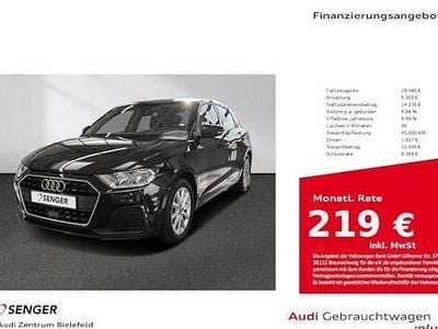 Gebraucht Audi A1 Sportback Advanced 95 PS (69 kW) 2022 Schwarz Kleinwagen