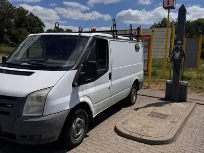 Gebraucht Ford Transit 152 PS (111 kW) 2008 Weiß Van
