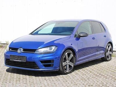Second-hand VW Golf VII R 300 CP (220 kW) 2014 Albastru Berlinǎ