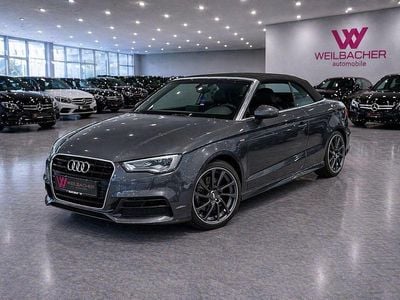 Second-hand Audi A3 Cabriolet S-Line 179 CP (131 kW) 2014 Gri Cabrio
