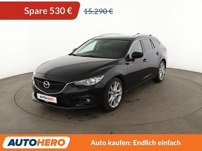 Gebraucht Mazda 6 Sports-Line 175 PS (128 kW) 2015 Schwarz Kombi