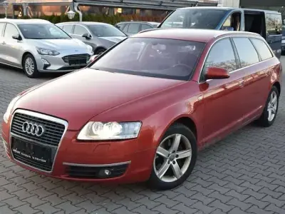 Brugt Audi A6 Sport 180 HK (132 kW) 2008 Rød Stationcar