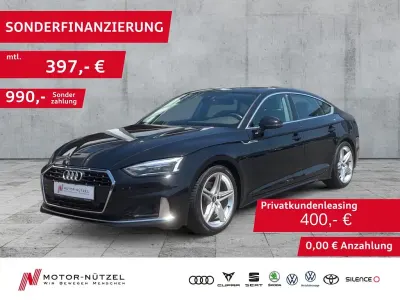 Gebraucht Audi A5 Sportback Advanced 163 PS (119 kW) 2022 Schwarz Kleinwagen