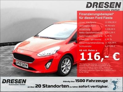 gebraucht Ford Fiesta Cool&Connect 1,0l EcoBoost AHK-abnehmbar Apple CarPlay Android Auto Klimaautom