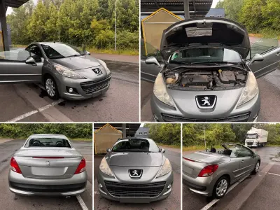 Gebraucht Peugeot 207 CC 120 PS (88 kW) 2011 Grau Cabrio