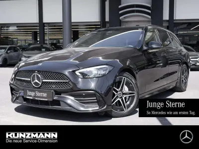 Gebraucht Mercedes C200 AMG 163 PS (119 kW) 2022 Schwarz Kombi