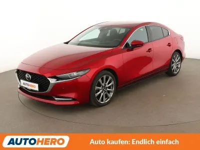 Gebraucht Mazda 3 Selection 179 PS (131 kW) 2020 Rot Limousine