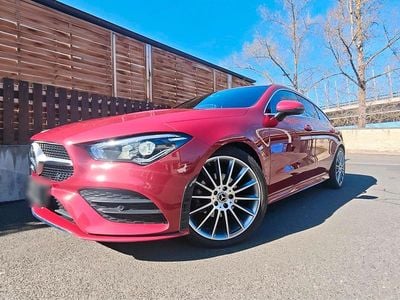 Gebraucht Mercedes CLA180 Shooting Brake AMG line 136 PS (100 kW) 2022 Rot Kombi