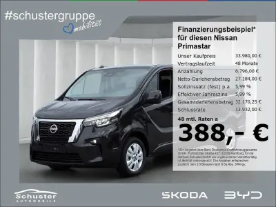 Gebraucht Nissan Primastar Tekna 170 PS (125 kW) 2025 Schwarz Van / Kleinbus
